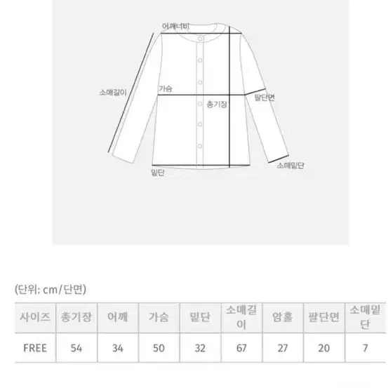 육육걸즈 카라배색가디건