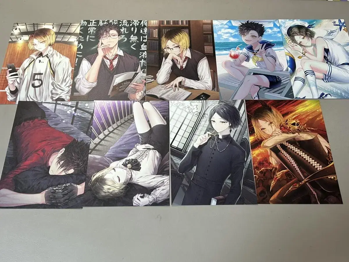 haikyuu unofficial goods hemunim postcard Chapter 9 in bulk