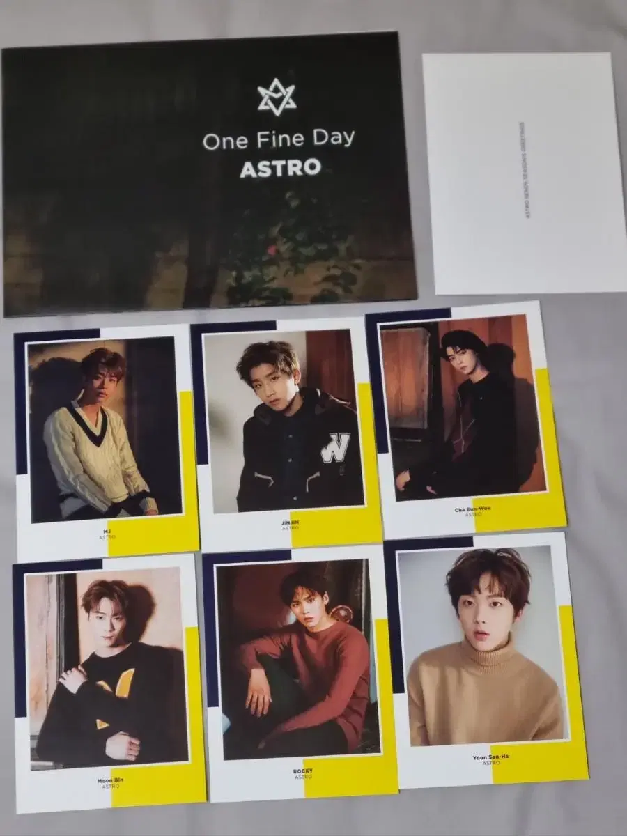 아스트로 메이크스타 1차 포토북 One Fine Day 특전 일괄