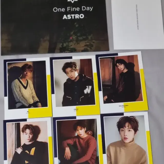 아스트로 메이크스타 1차 포토북 One Fine Day 특전 일괄