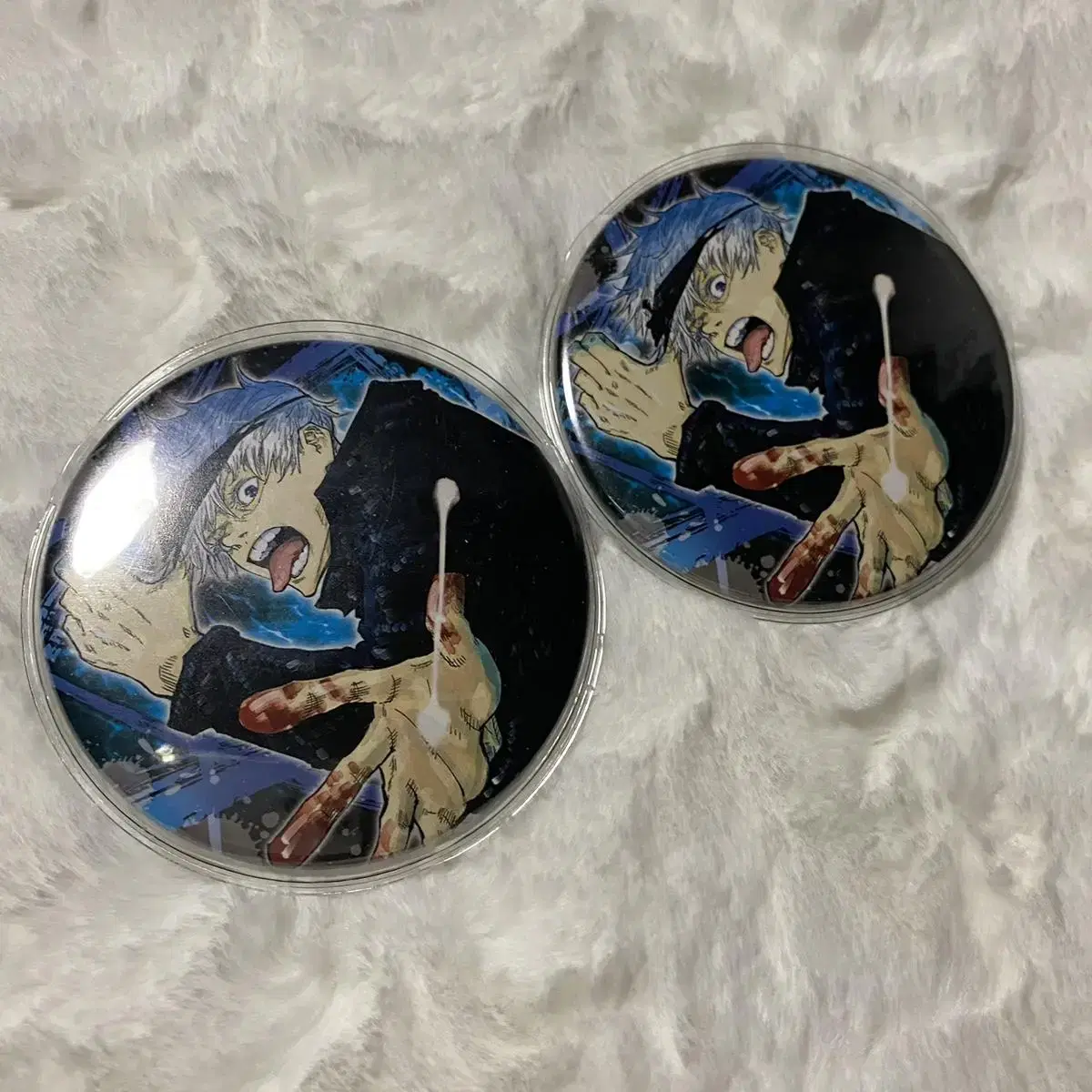 Zuu Spinning Gojo Satoru Original Art Can Badge