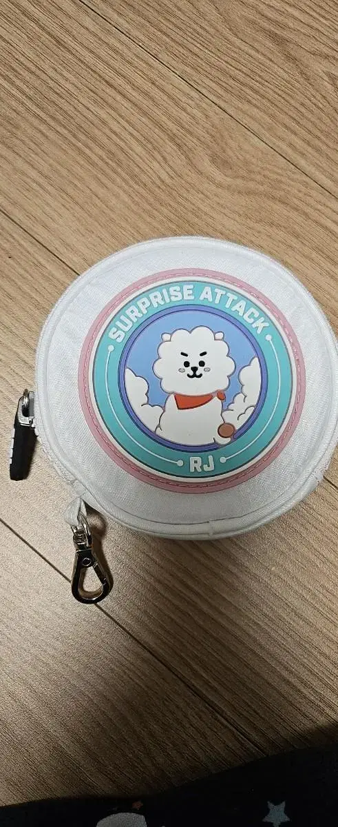 BT21 RJ 알제이 와펜파우치 동전지갑 방탄소년단 진 BTS