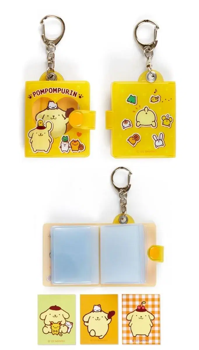 Pompompurin Mini Album Keyring