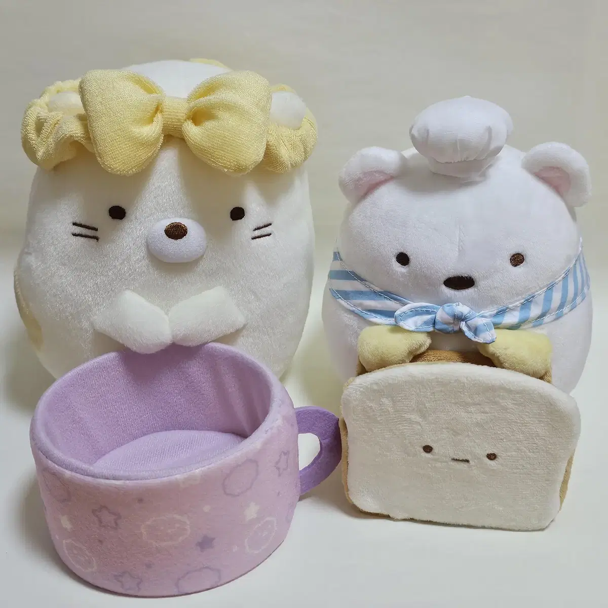 Sumikogurashi Bathing Cat Neko Bakery Shirokuma Doll