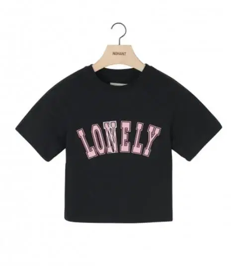 노앙 LONELY/LOVELY BABY T SHIRT BLACK