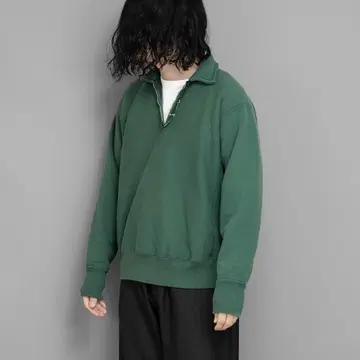 a.presse 24ss vintage half zip green 3사 | 브랜드 중고거래 플랫폼