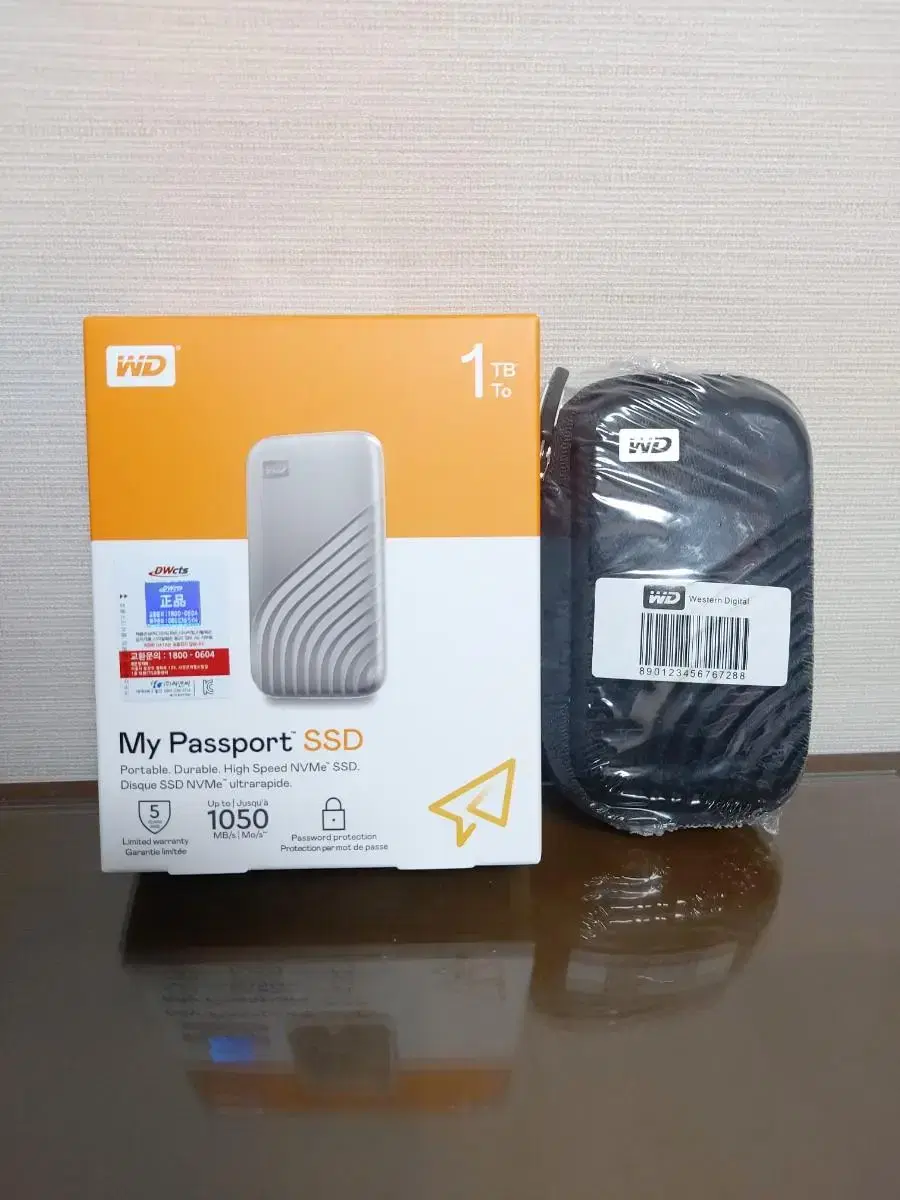 WD My Passport SSD 외장하드 1테라 2테라