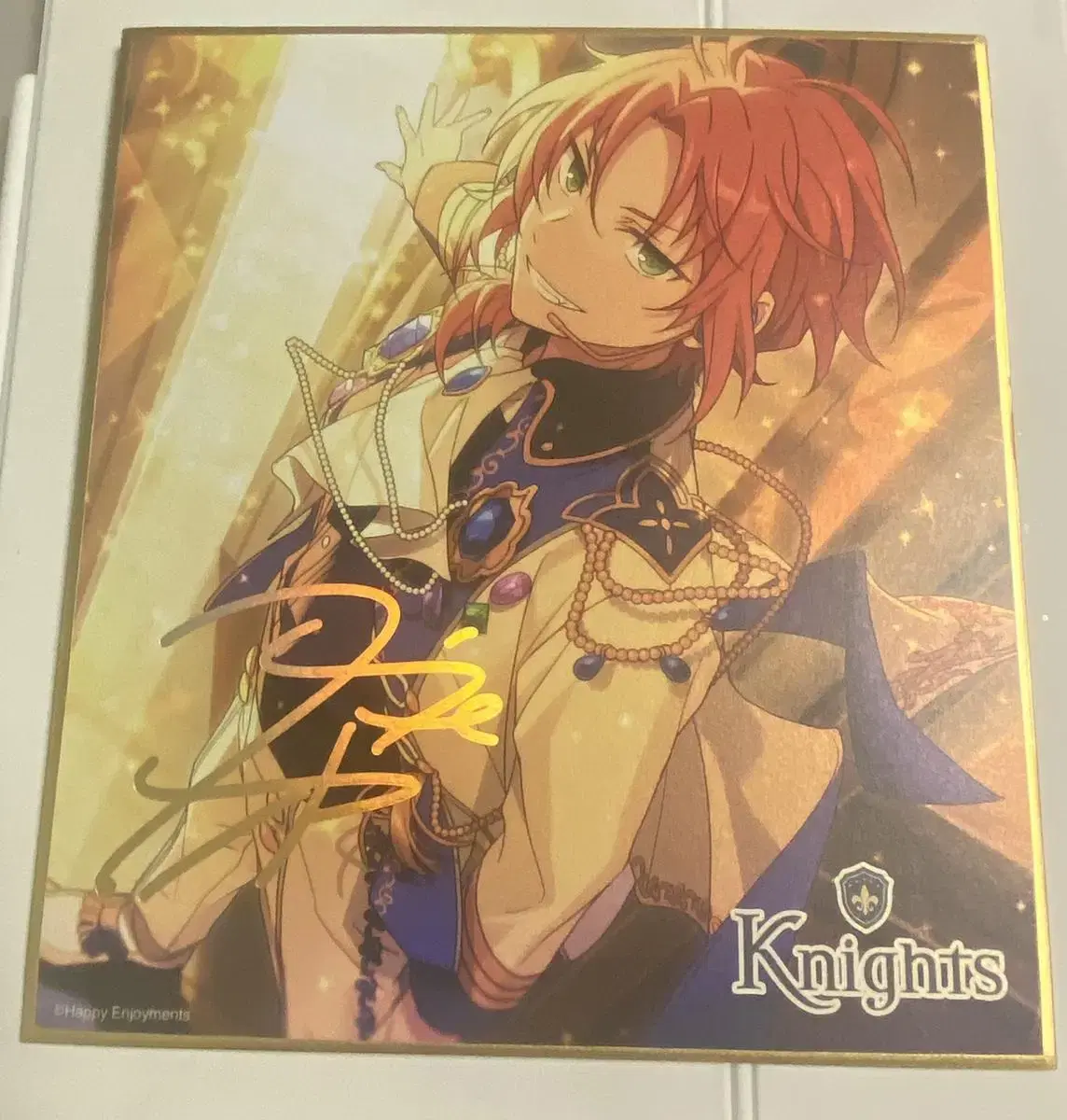 Ensemble Stars Leo Large Gilded Colored Paper