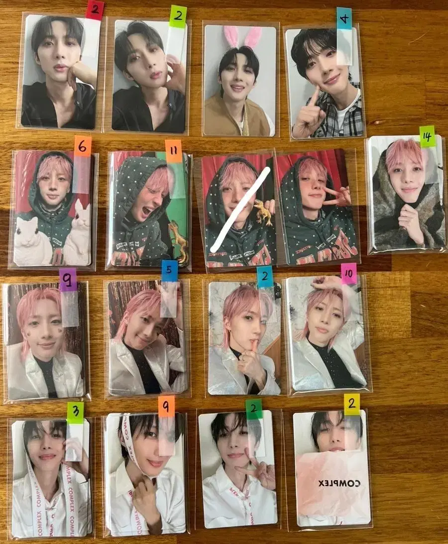 Pentagon hui solo album 37 photocards