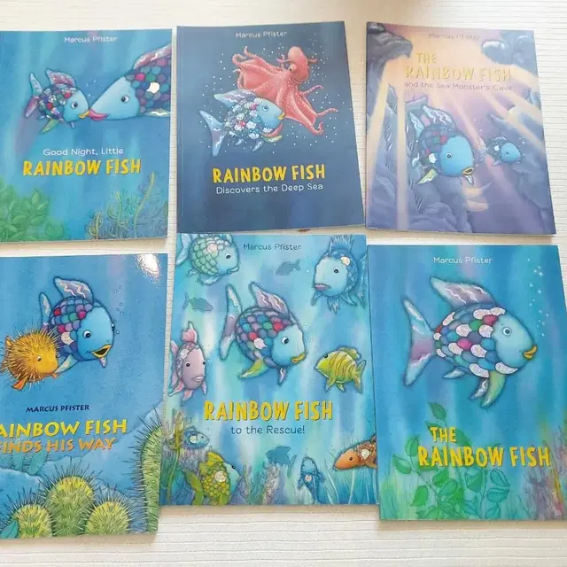 rainbow fish 무지개물고기 원서 6권