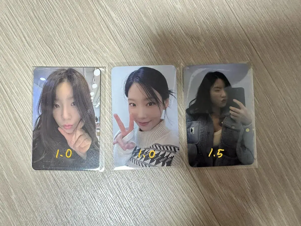 Taeyeon TWICE Fansa Unreleased Photocard