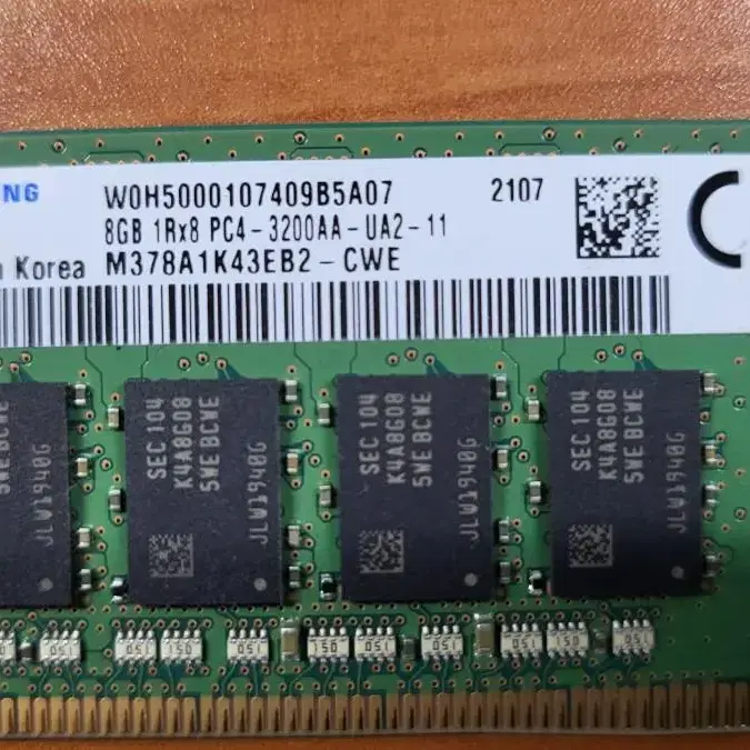 삼성 메모리 ddr4 3200 8g