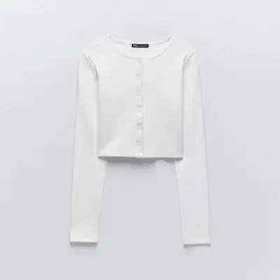 zara 자라 리브드 가디건 3253 802 250