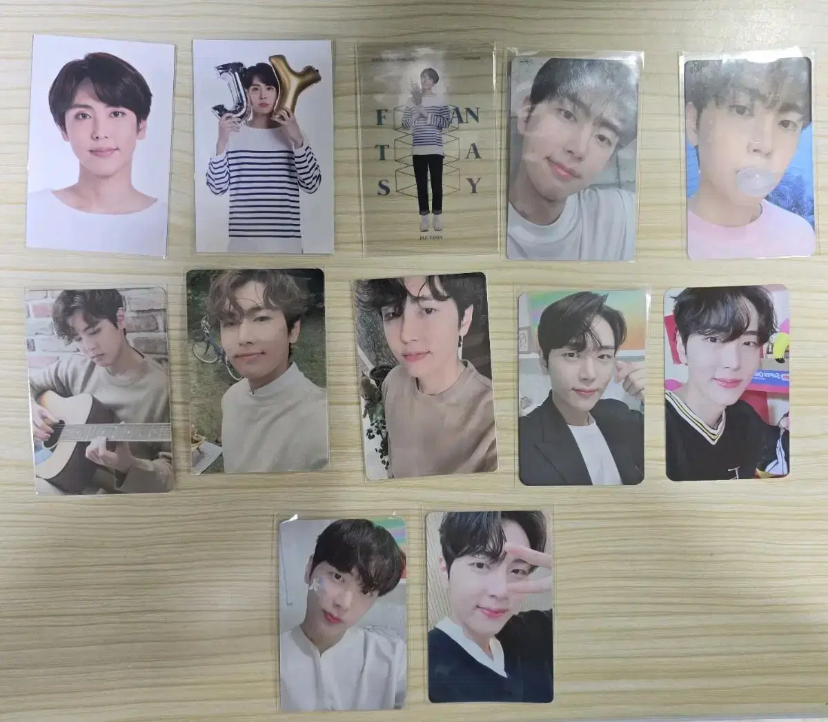 SF9 jaeyoon 1st-6th photocard bulk+officialdumplings