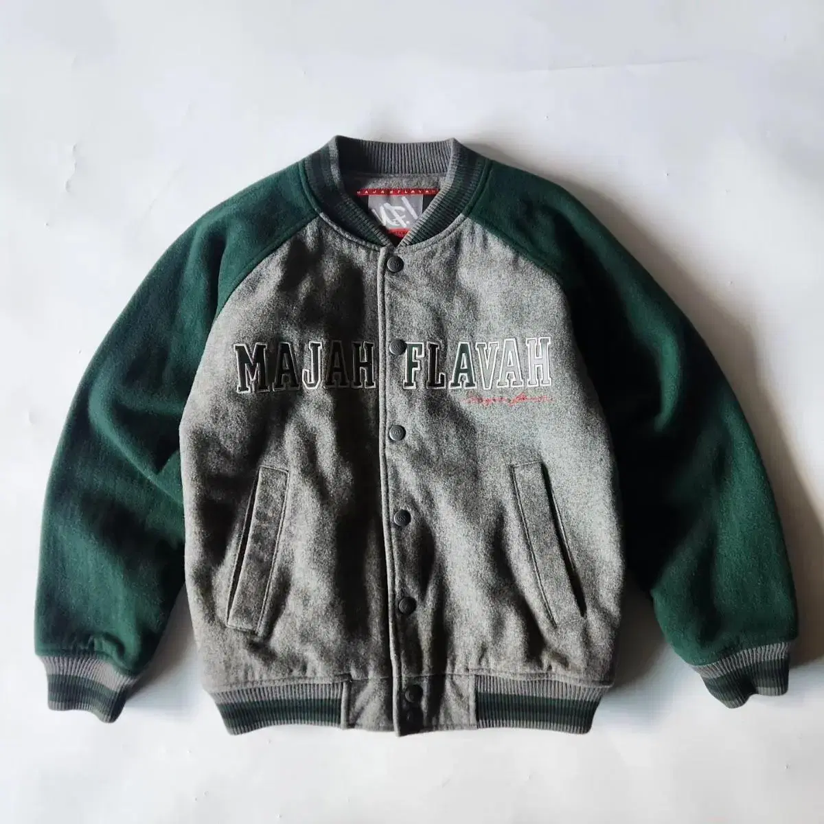 Mazaplava Wool Varsity Jacket