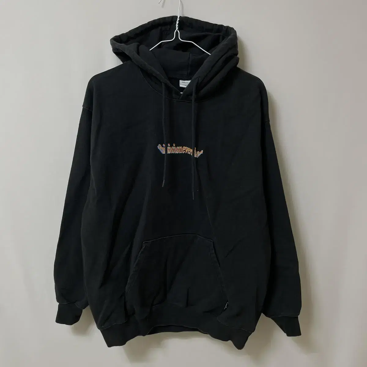 [ S ] This Is Never Never That Big Logo Hoodie