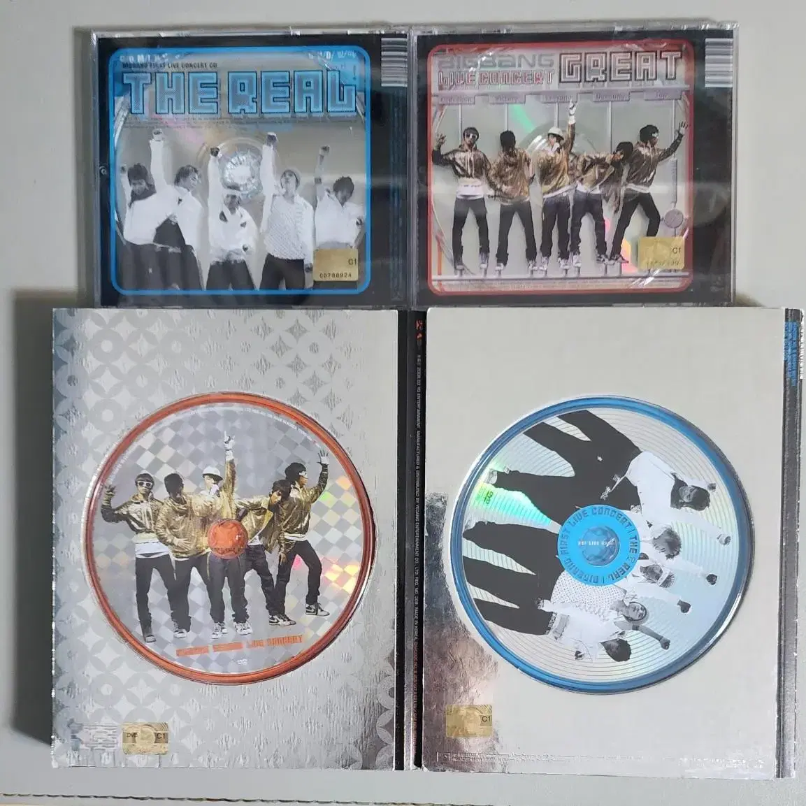 빅뱅 2007, 2008 라이브 콘서트 더 리얼 더 그레이트 DVD