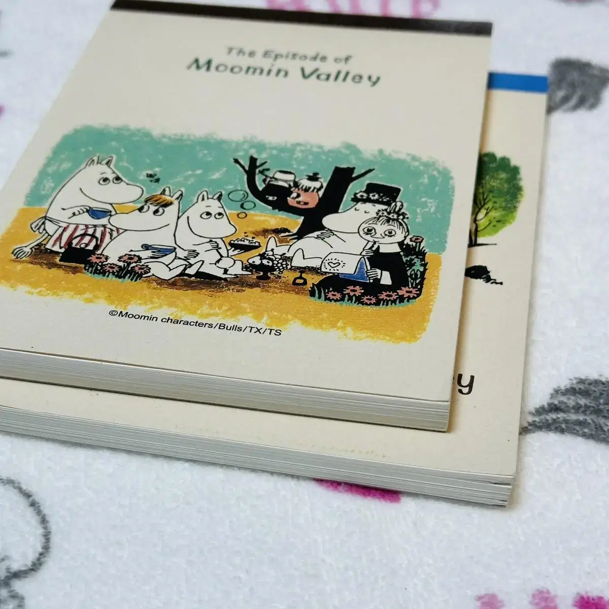 고전 무민Moomin 일본 A6 메모지 편지지 고전문구 일괄판매