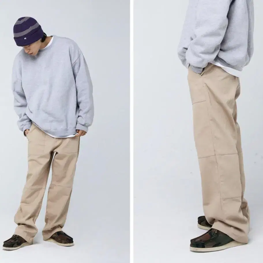 BrownBreath Chino Pants - Beige (L)