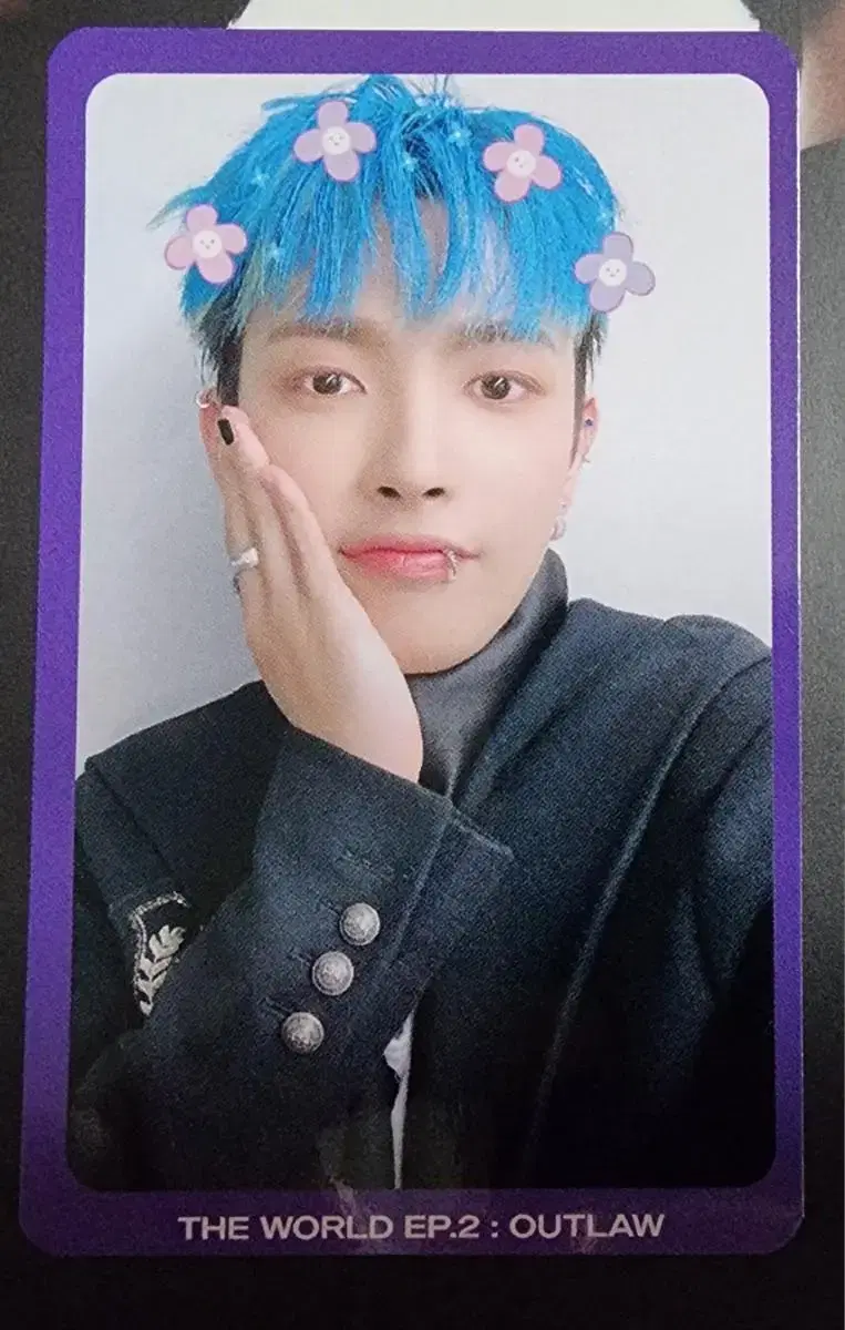 ateez hongjoong mifan photocard