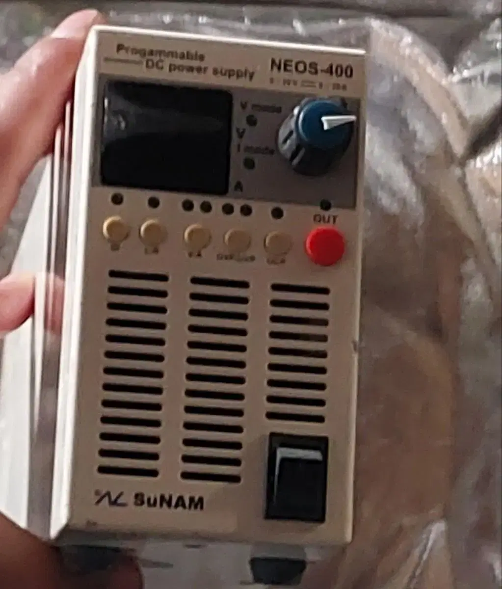 SUNAM NEOS-400 (36V/12A)프로그래밍 DC POWER