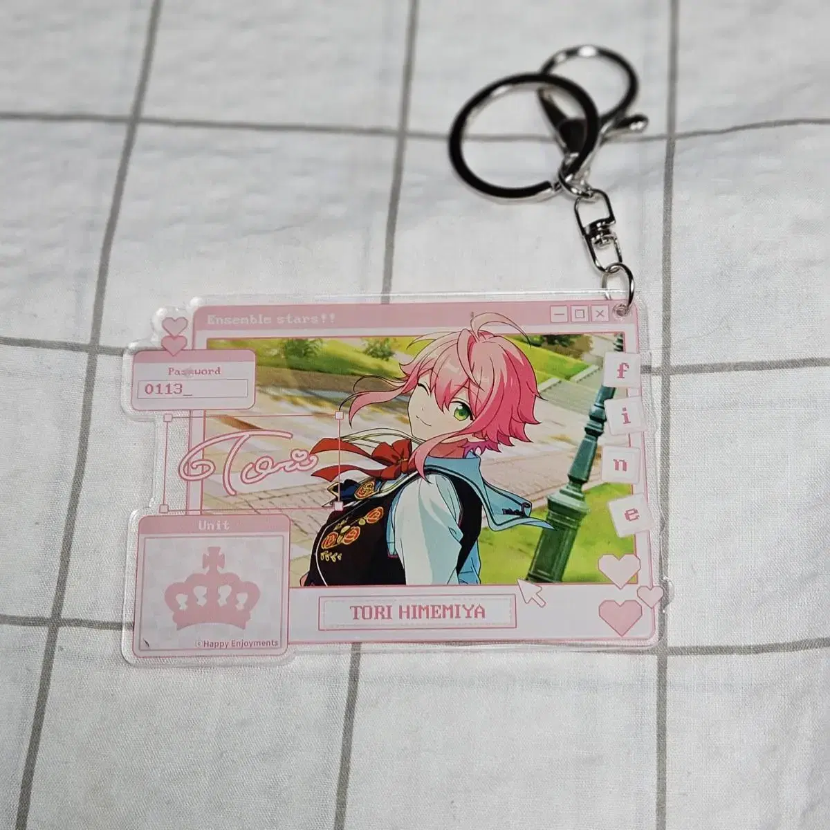 Anstar 3rd Anniversary Exhibition acrylic keyring Tori Himemiya