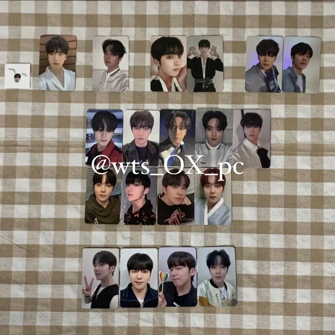 Omega X yechan unreleased photocard photocard Alpo