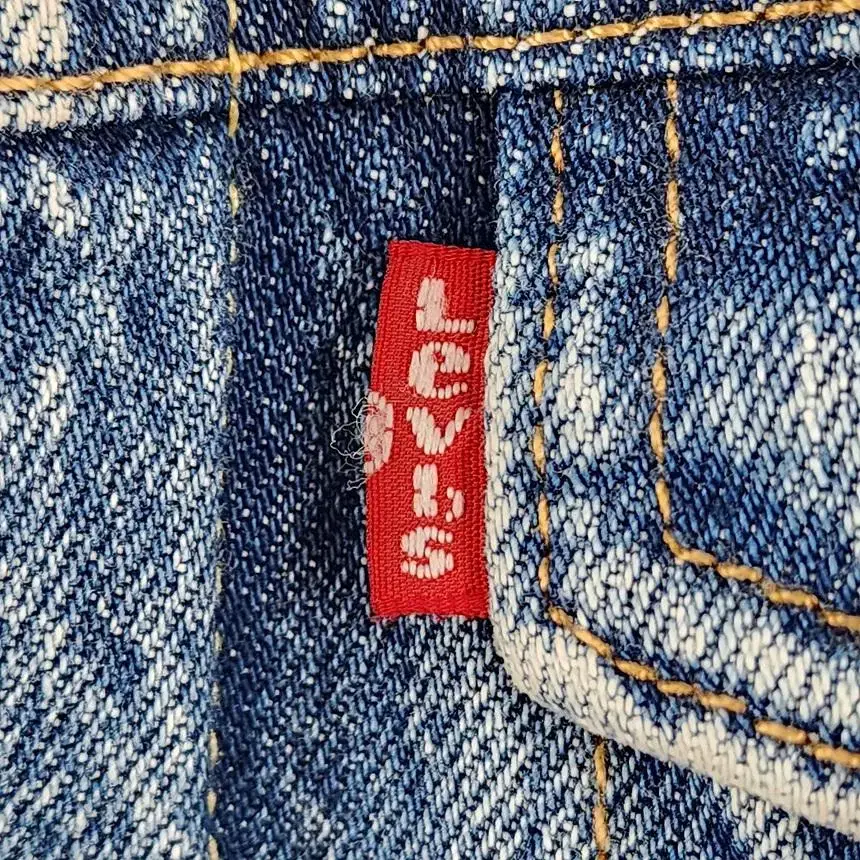 [S] LEVIS 리바이스x디즈니 미키마우스 청자켓 데님자켓