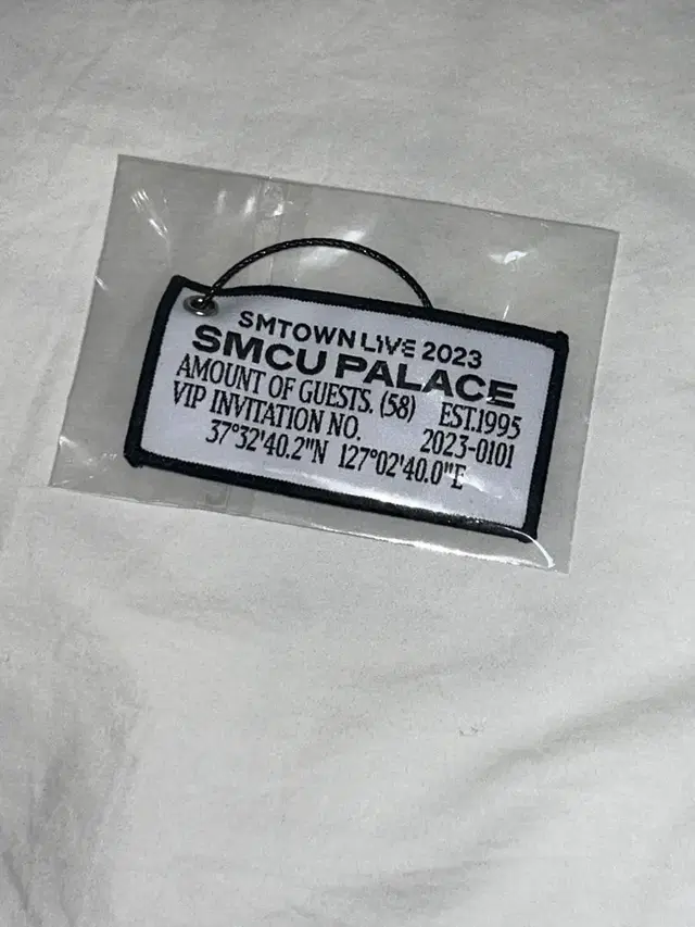 미개봉 ] smcu smtown 라이브 2023 웰컴키트 키링