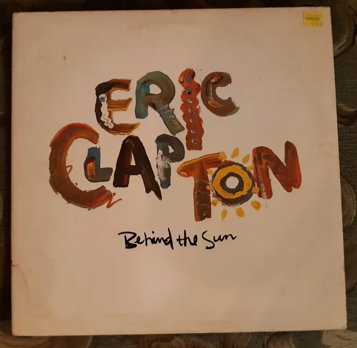 eric clapton behind the sun lp