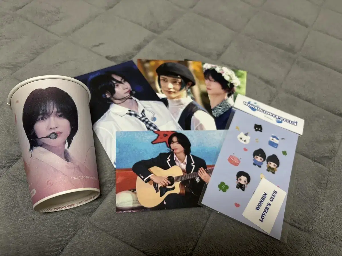 (Half-priced Delivery) Busan Cafe Ben wonbin Sankka full set pre-order benefit WTS