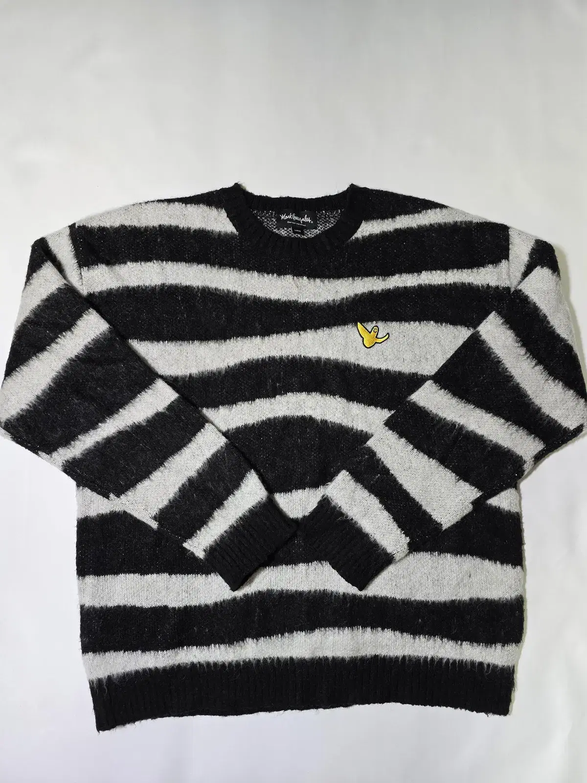 Mark Gonzalez Striped Mohair Knit (size L)