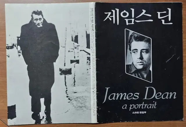 1984년 월간 스크린 할리웃 영화배우 제임스 딘 화보집