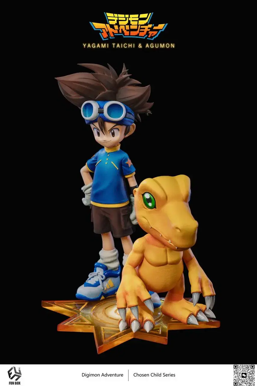 Funbox New Taeil Agumon Digimon Resin Statues