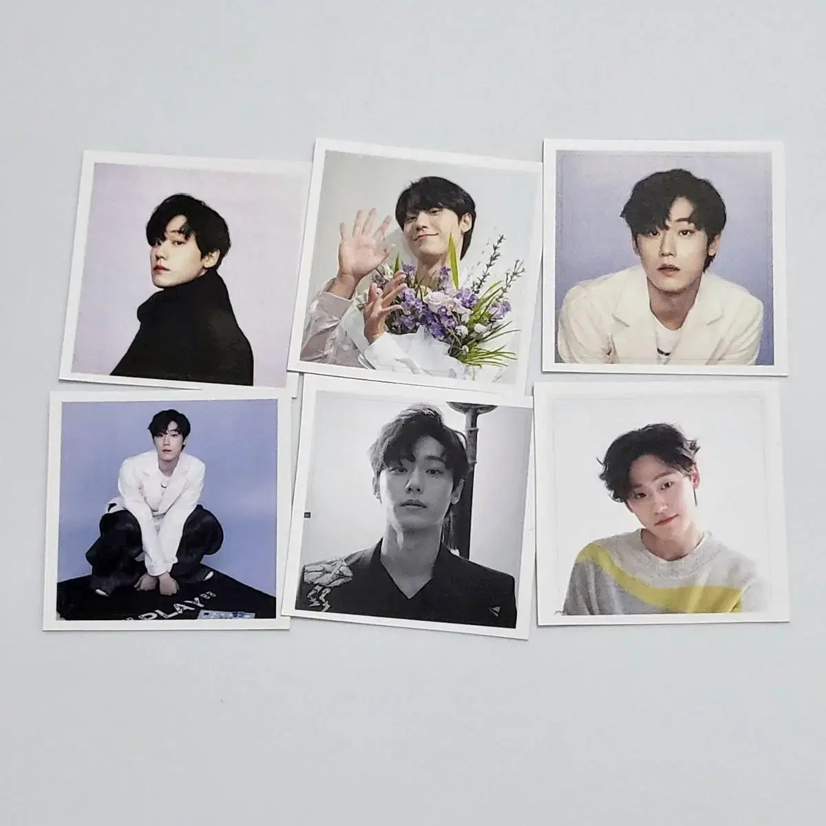 Dohyun Lee unofficial goods Square sticker 6 cuts