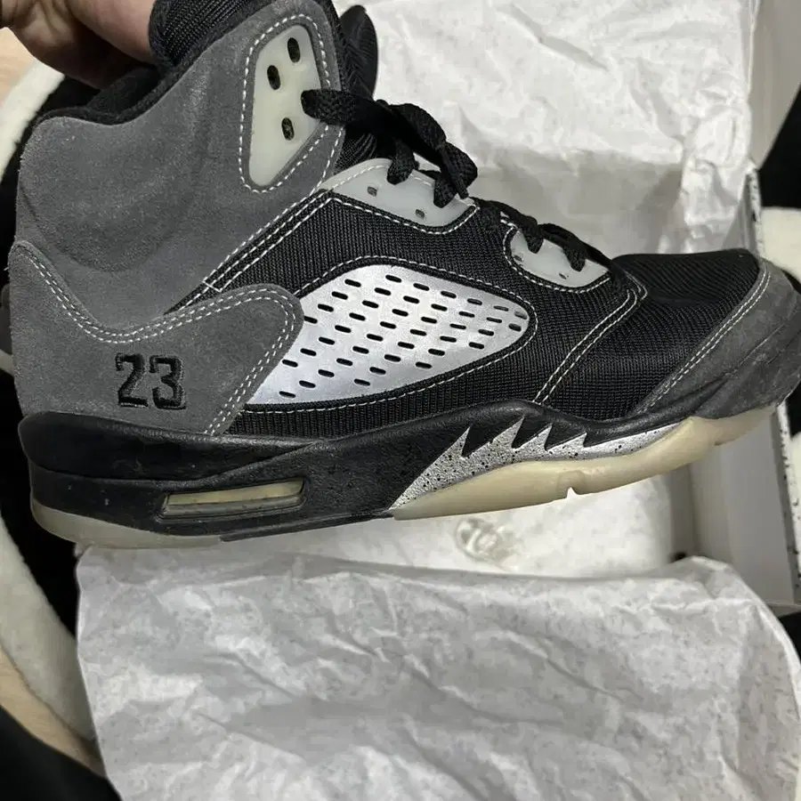 조던 5 앤트러사이트 Jordan 5 Retro Anthracite