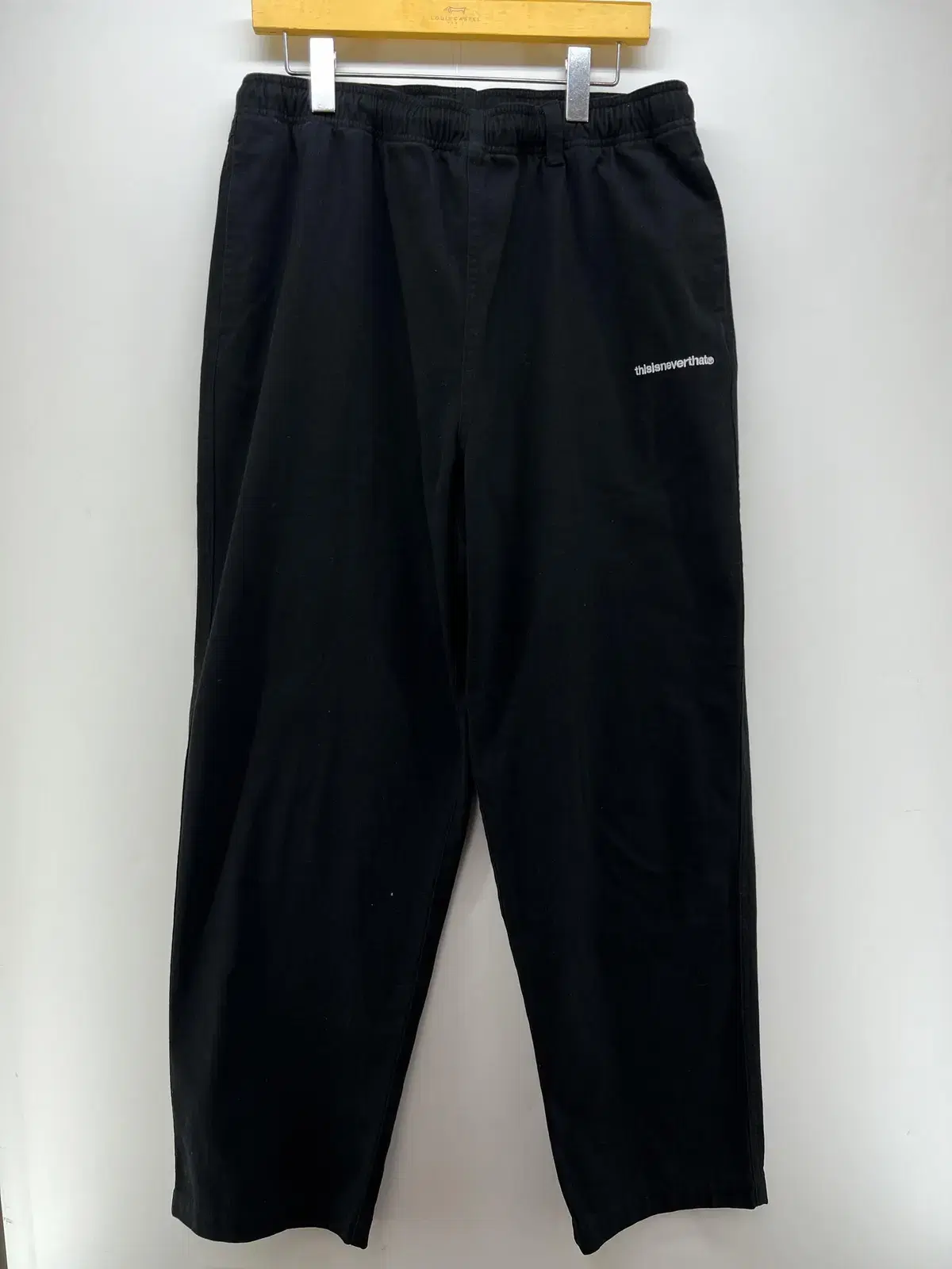 XL Dinedat (SS22) Easy Pant Black Black Wide Leg Pants