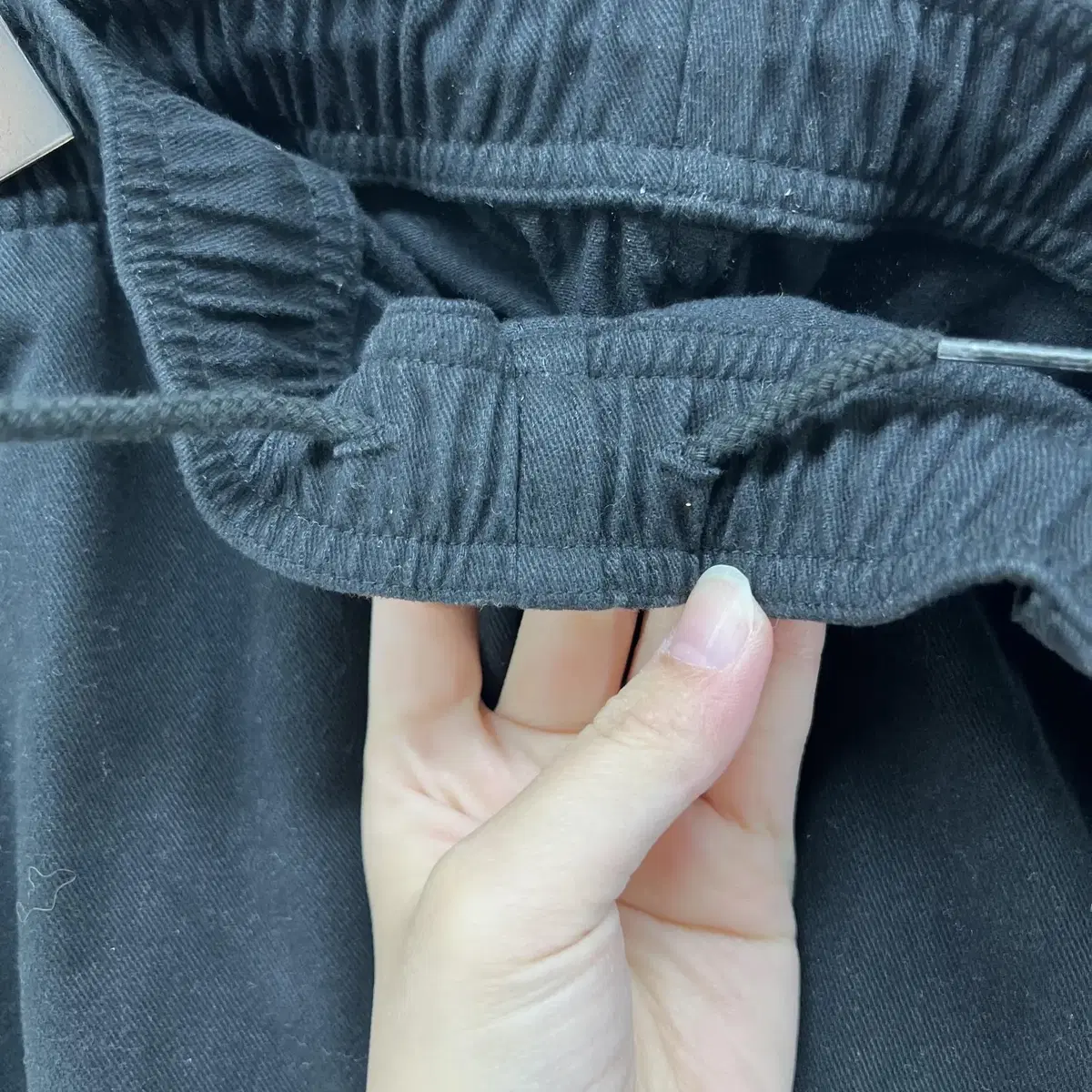 XL 디네댓 (SS22) Easy Pant Black 블랙 와이드팬츠