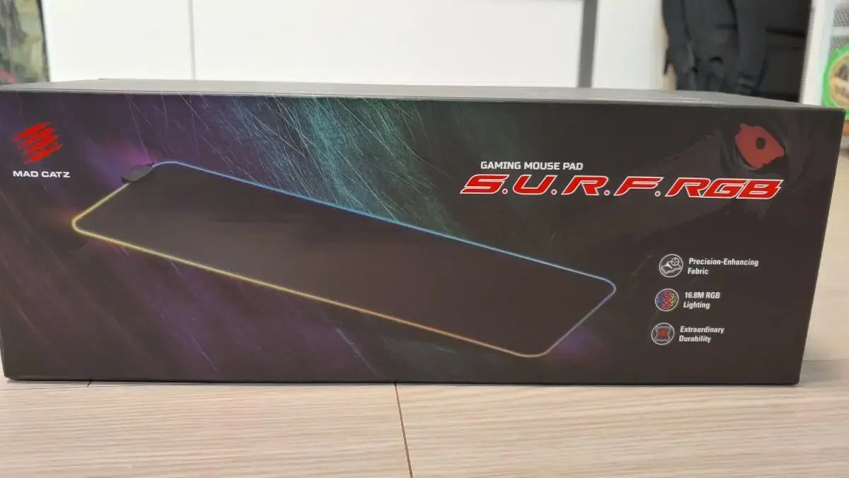 [리뷰제품] 매드캣츠 SURF RGB 마우스패드