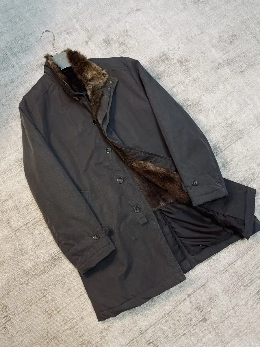 Club Cambridge Real Rabbit Fur Field Coat