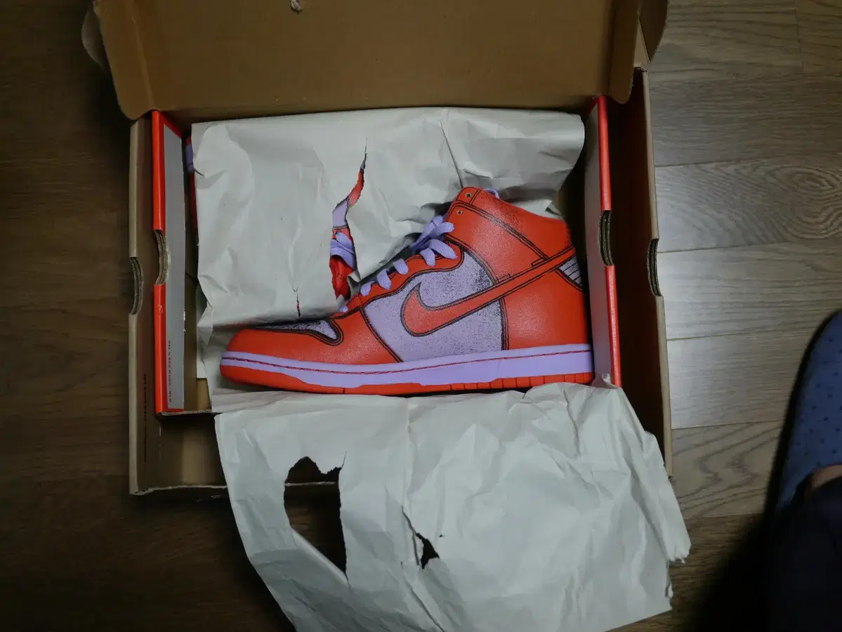 Nike Dunk High 1 Premium Shoes (Bearbrick)