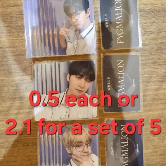 Oneus Pygmalion Photocards