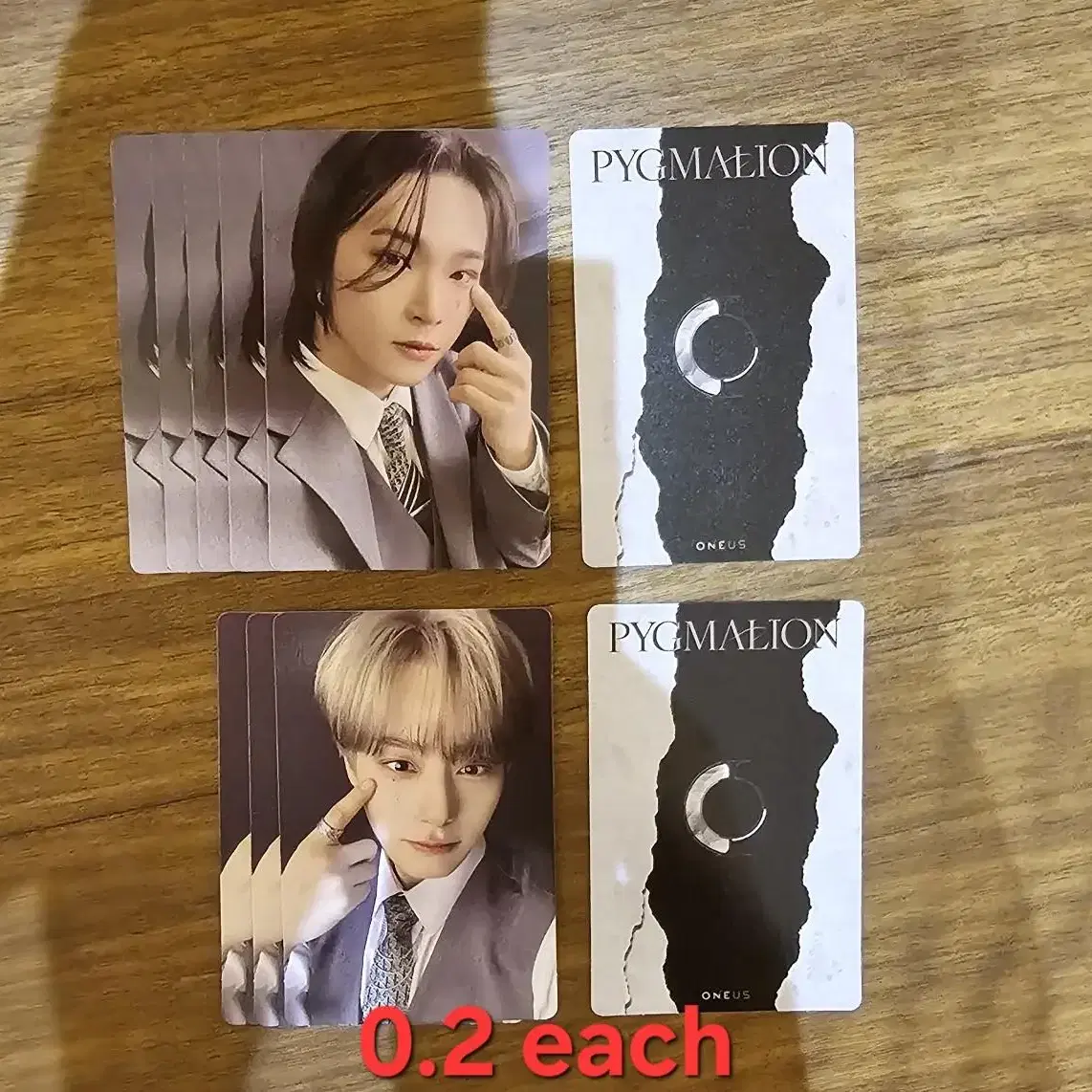 Oneus Pygmalion Photocards