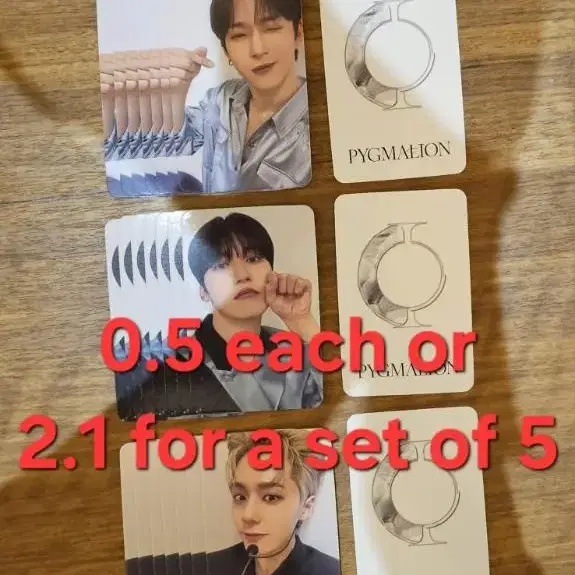 Oneus Pygmalion Photocards