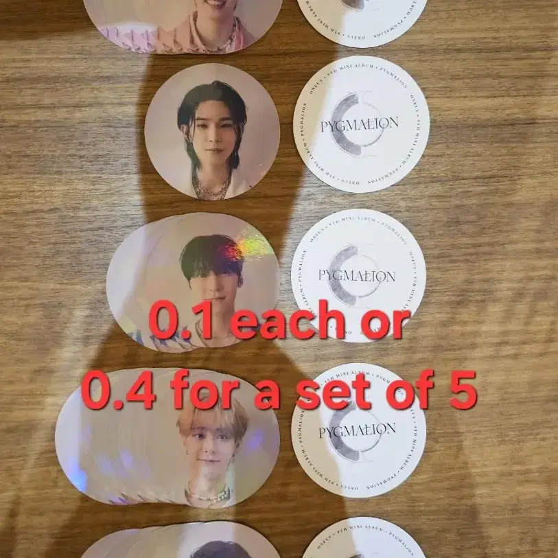 Oneus Pygmalion Photocards