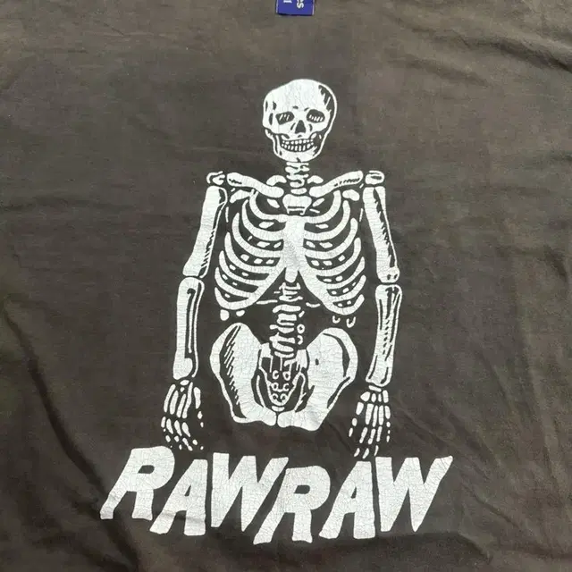 블라인드파일즈 rawraw skull 1사이즈 반팔