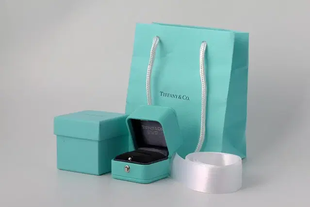 티파니앤코 tiffany&co 민트 반지 케이스 쇼핑백