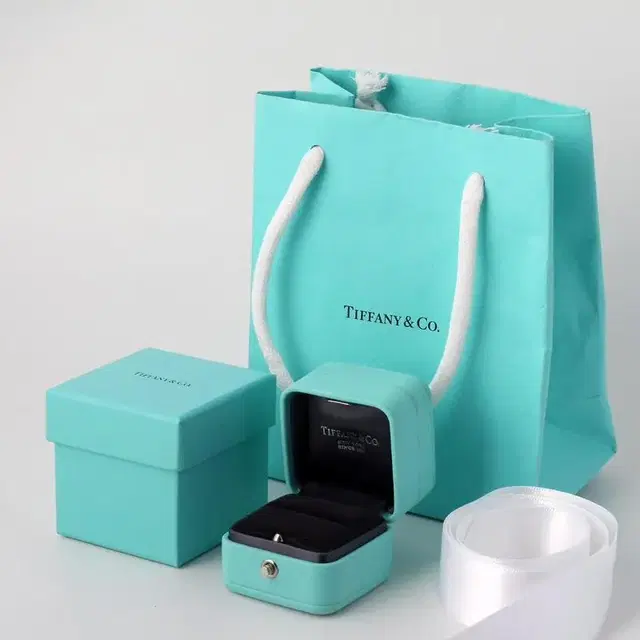 티파니앤코 tiffany&co 민트 반지 케이스 쇼핑백