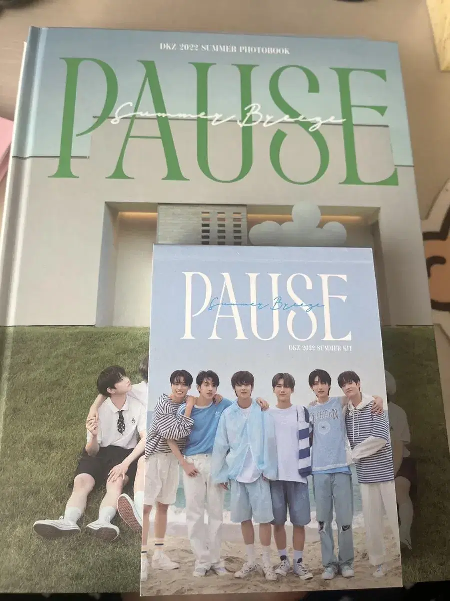 DKZ PAUSE photobook + Mini Photobook