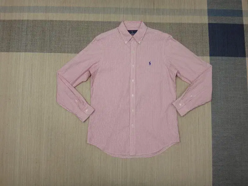 (L/100) Polo Ralph Lauren Zanstreit Long Sleeve Cotton Shirt